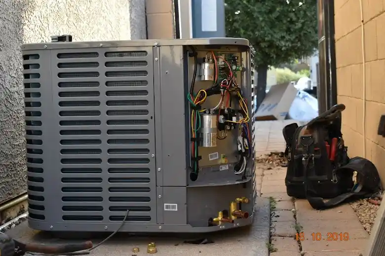 Open heat pump