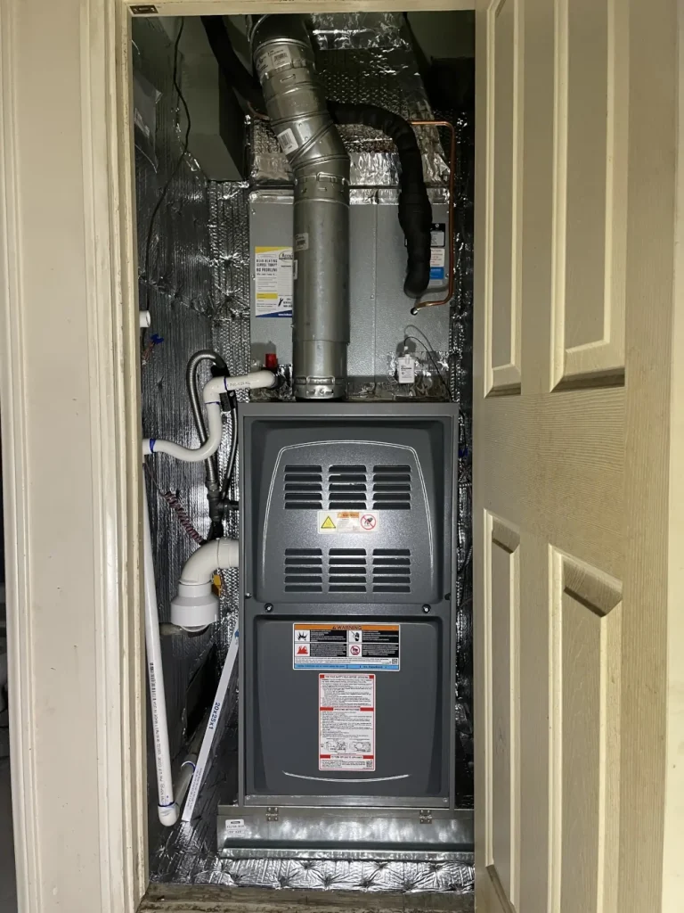 Recently mantained furnace